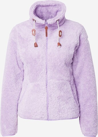 ICEPEAK Athletic fleece jacket 'COLONY' in Purple: front