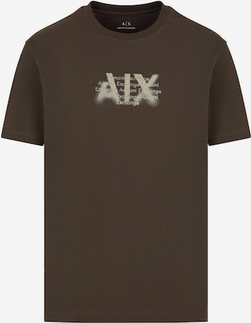 ARMANI Shirt '6DZTHH' in Bruin: voorkant