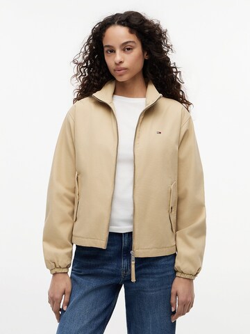 Veste mi-saison Tommy Jeans en beige : devant