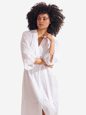 ESSENZA Dressing Gown 'Sarai Tilia' in White