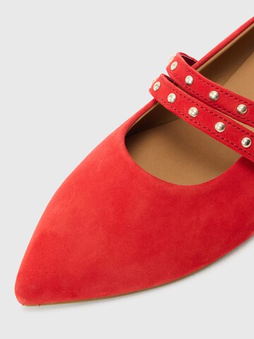 GABOR Strap ballerina in Red