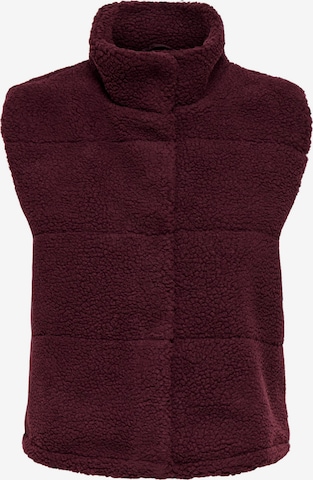 Gilet 'ONLSANDRA' di ONLY in rosso: frontale
