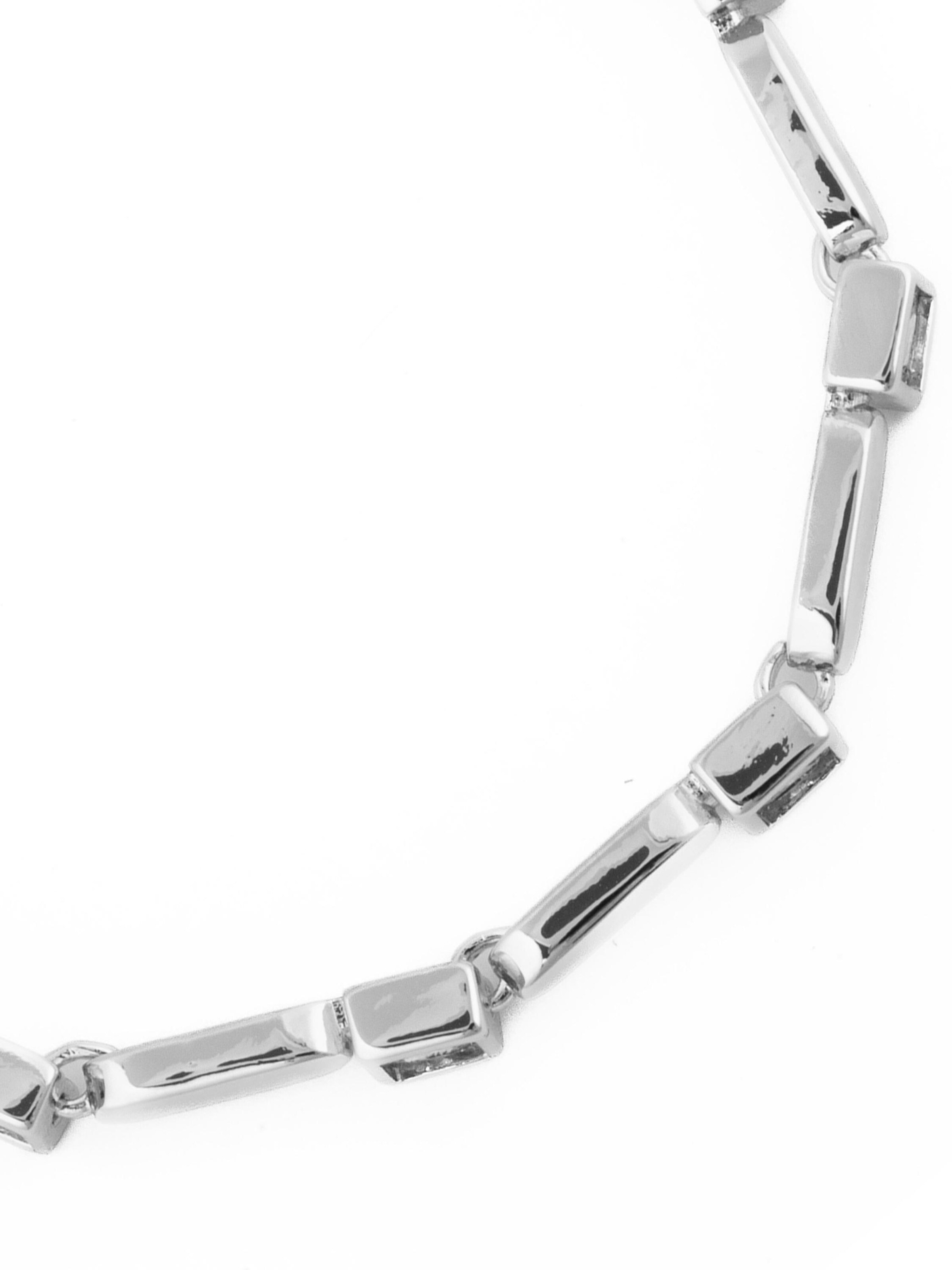 Luxenter Armband 'Aslion' in silber, Produktansicht