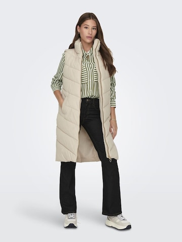 Gilet 'Finno' JDY en beige