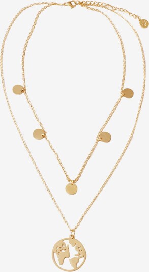 GOOD.designs Kette 'Welt' in gold, Produktansicht