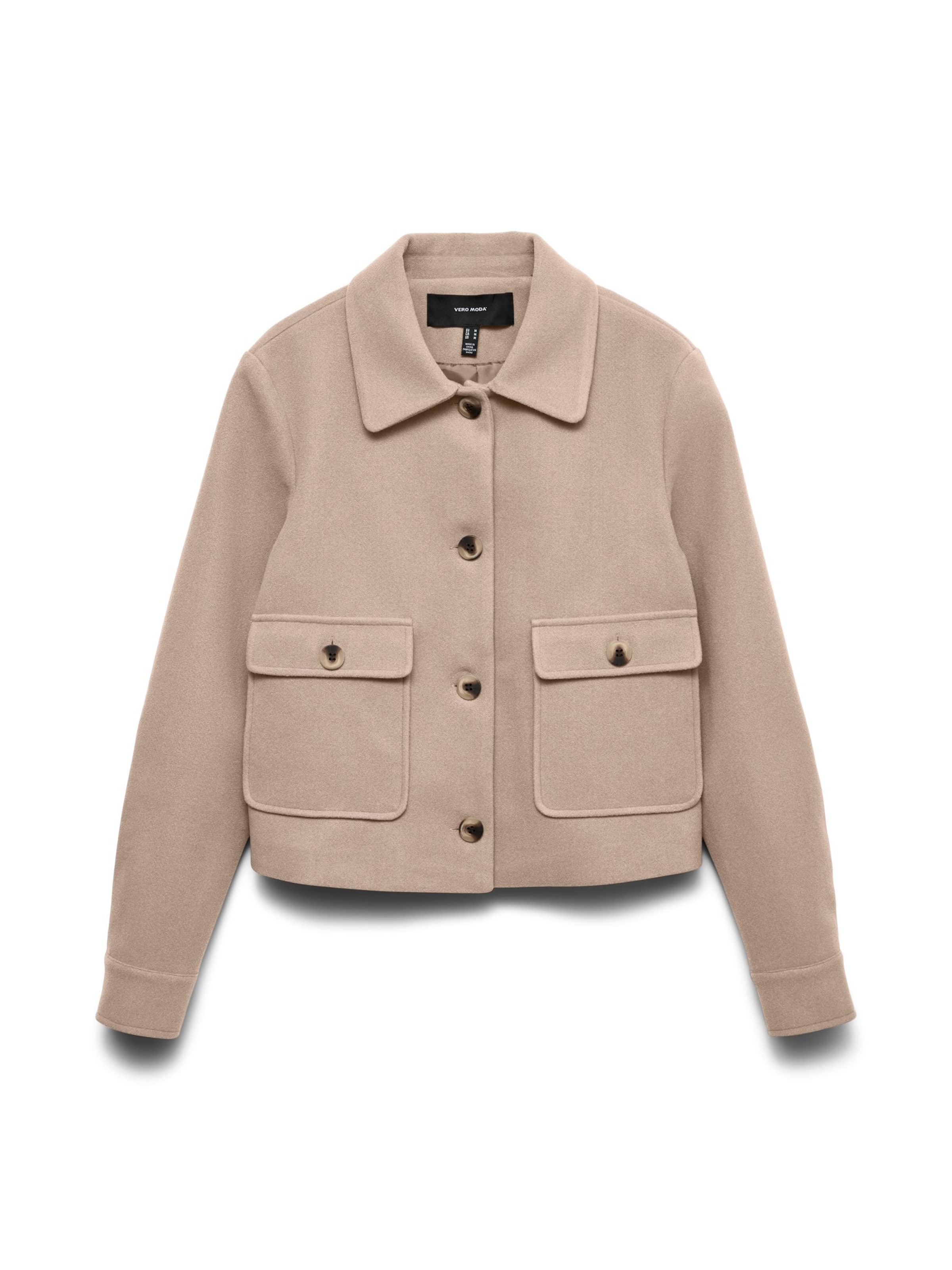 VERO MODA Jacke 'VMCaya' in Beige: Vorderseite