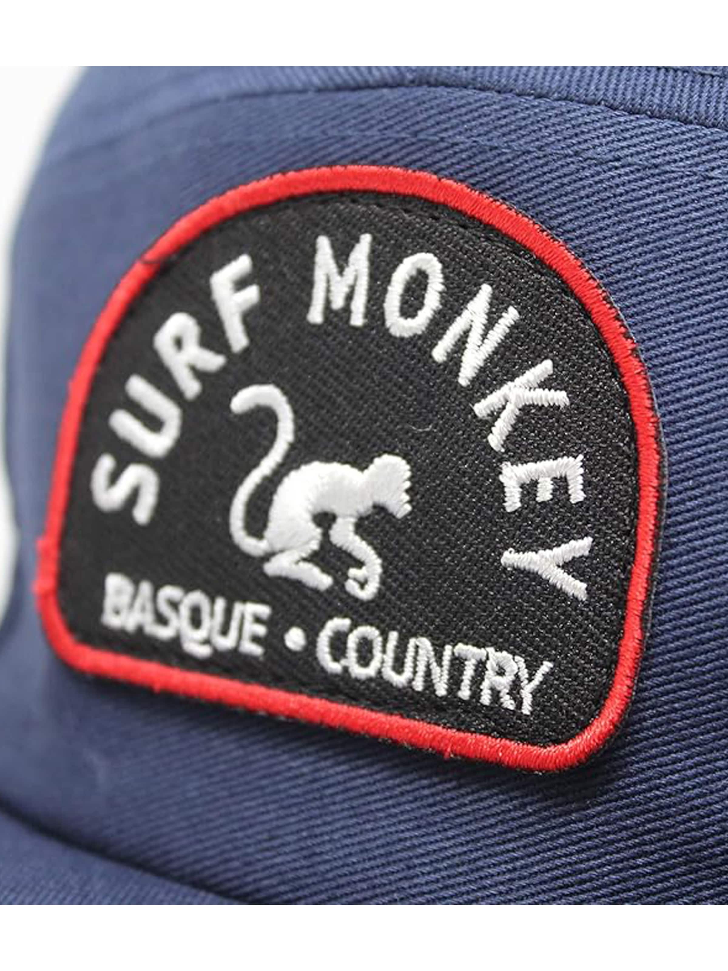 Surf Monkey Athletic Cap in Blue