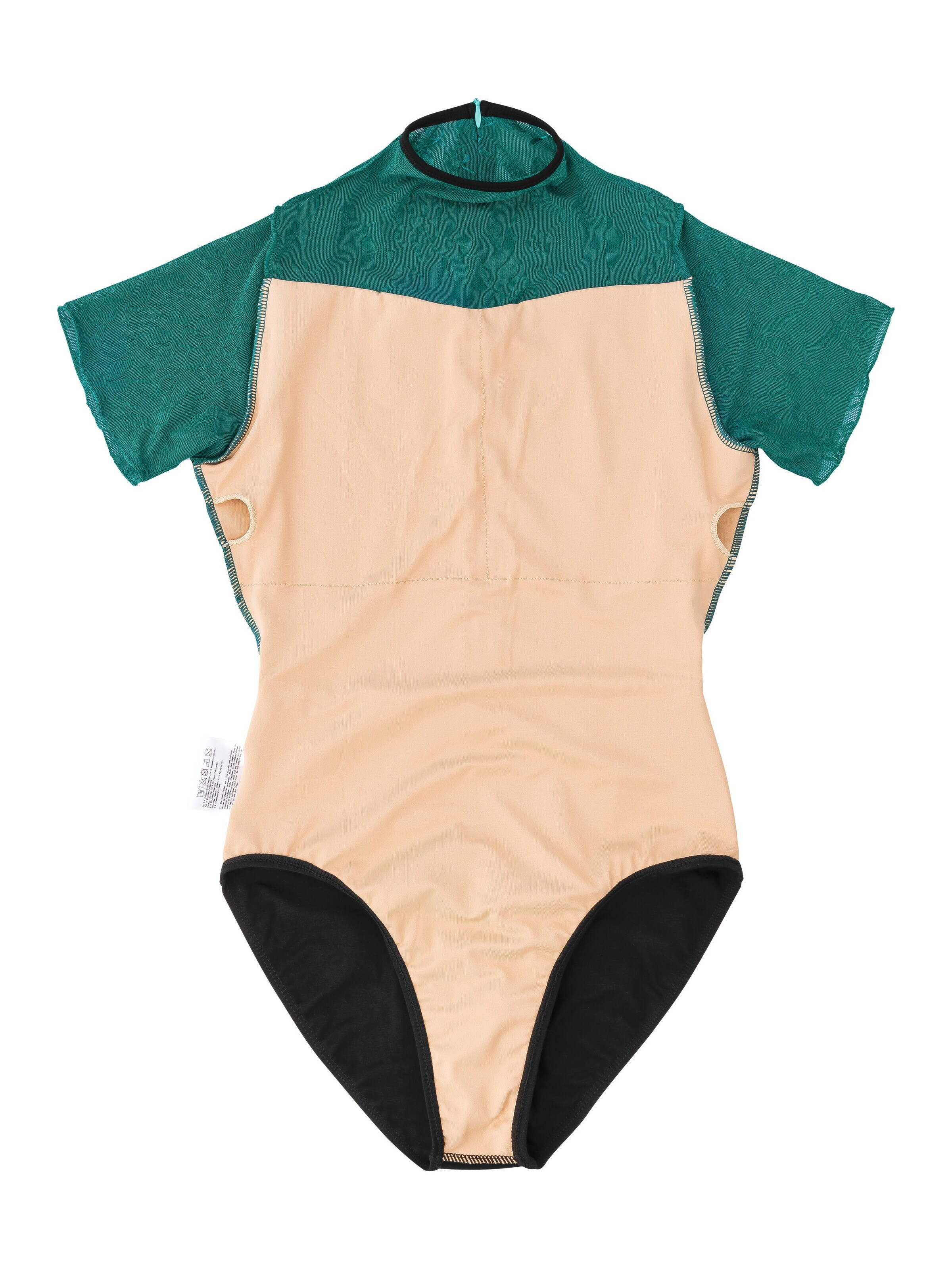 Tanzmuster Athletic Bodysuit 'Pauline' in Black