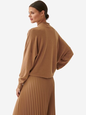 TATUUM Sweater 'Navi' in Brown