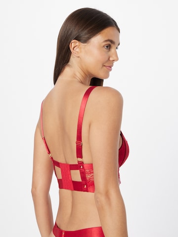 Hunkemöller - Push-up Soutien 'Occult' em vermelho