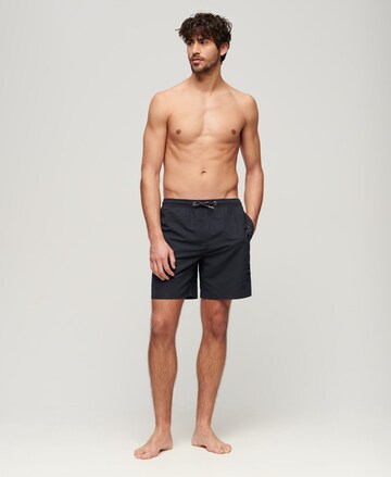 Superdry Zwemshorts in Zwart: voorkant