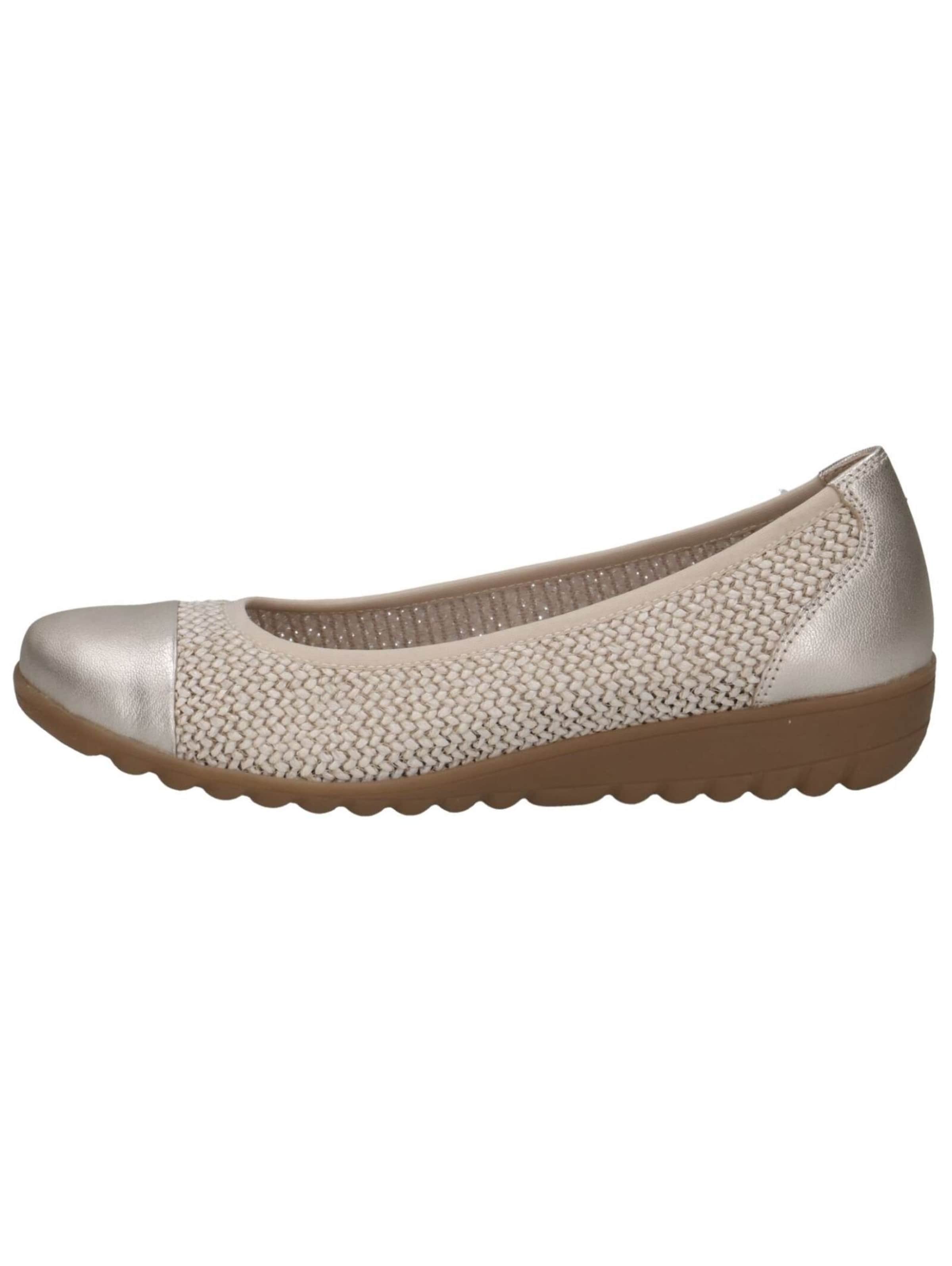 CAPRICE Ballerines en beige, Vue avec produit