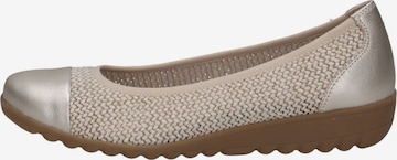 Ballerines CAPRICE en beige : devant