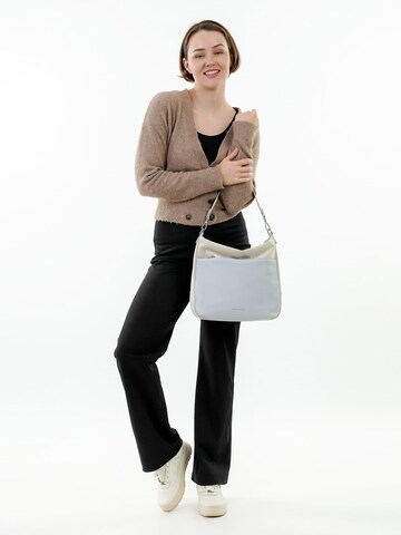 Emily & Noah Tasche 'Bettina ' in Blau: Vorderseite