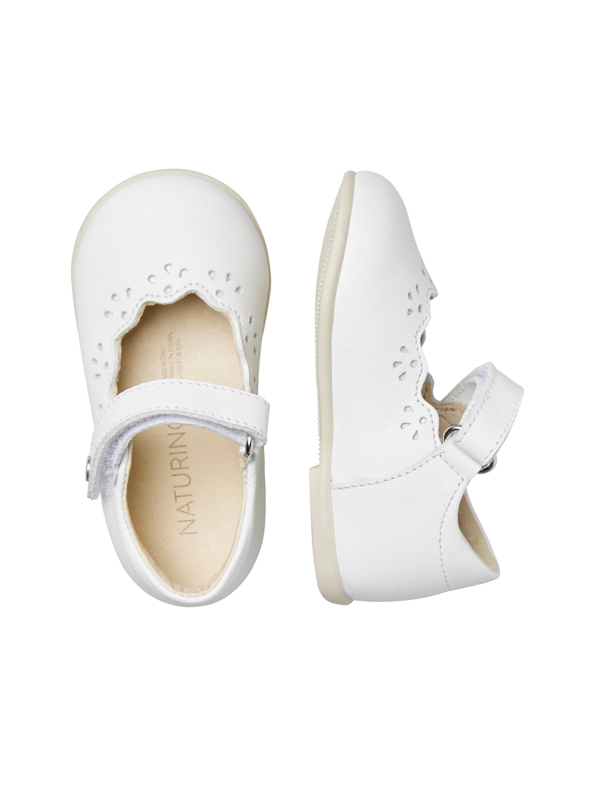 NATURINO Ballerina 'OLYA' in White