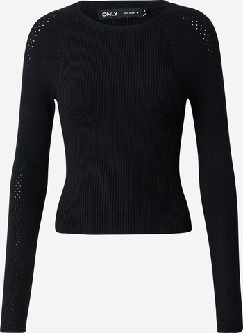 ONLY Sweater 'TANDI' in Black: front