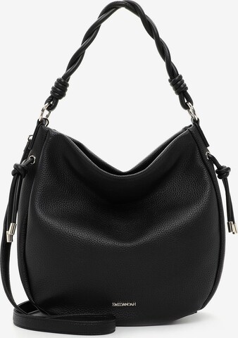 Emily & Noah Pouch 'Nikki' in Black: front