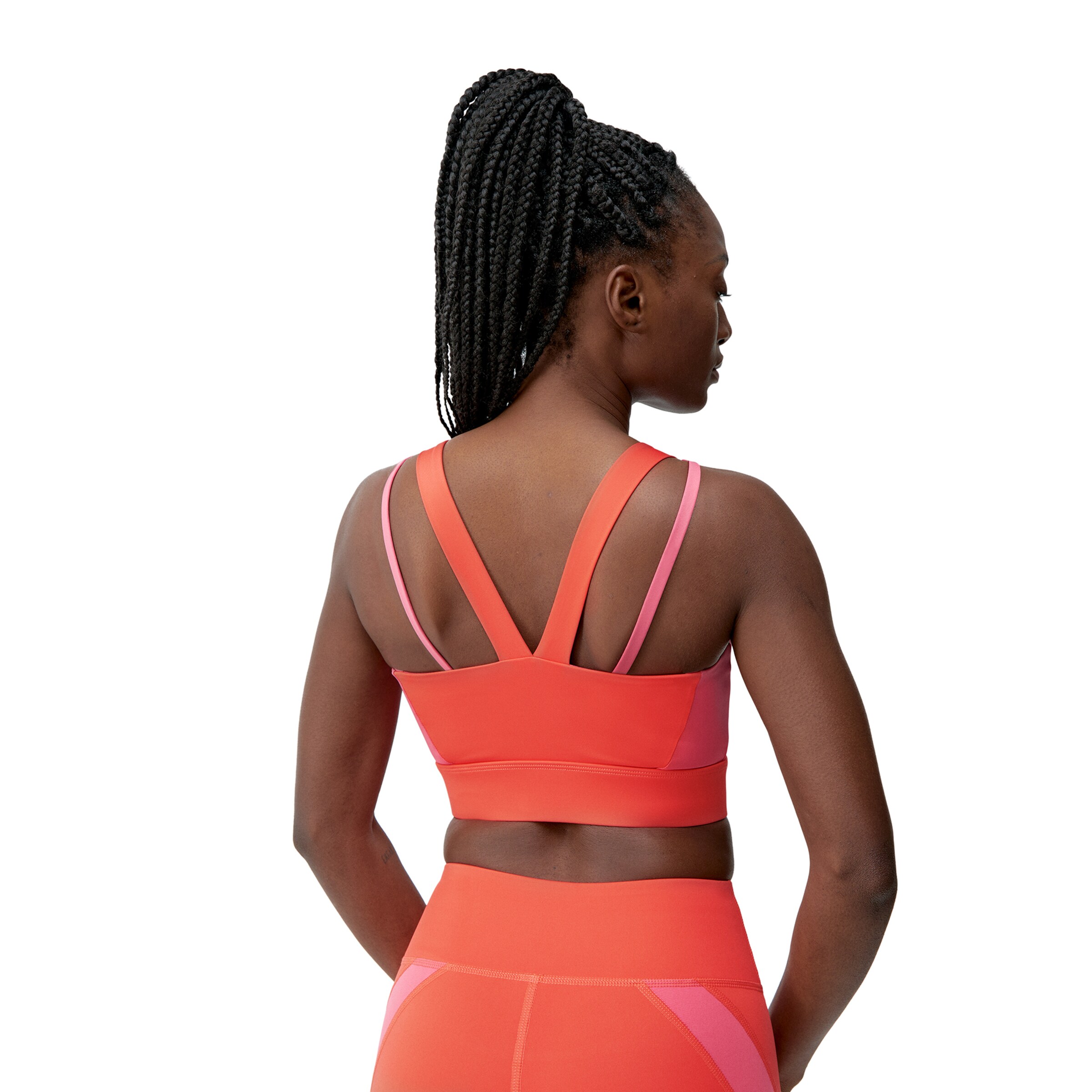 Born Living Yoga Sporttop 'Latika' in Oranje