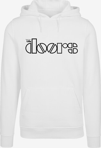 Sweat-shirt 'The Doors' F4NT4STIC en blanc : devant