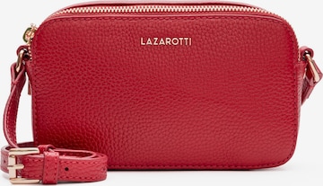 Lazarotti Crossbody Bag 'Bologna' in Red: front