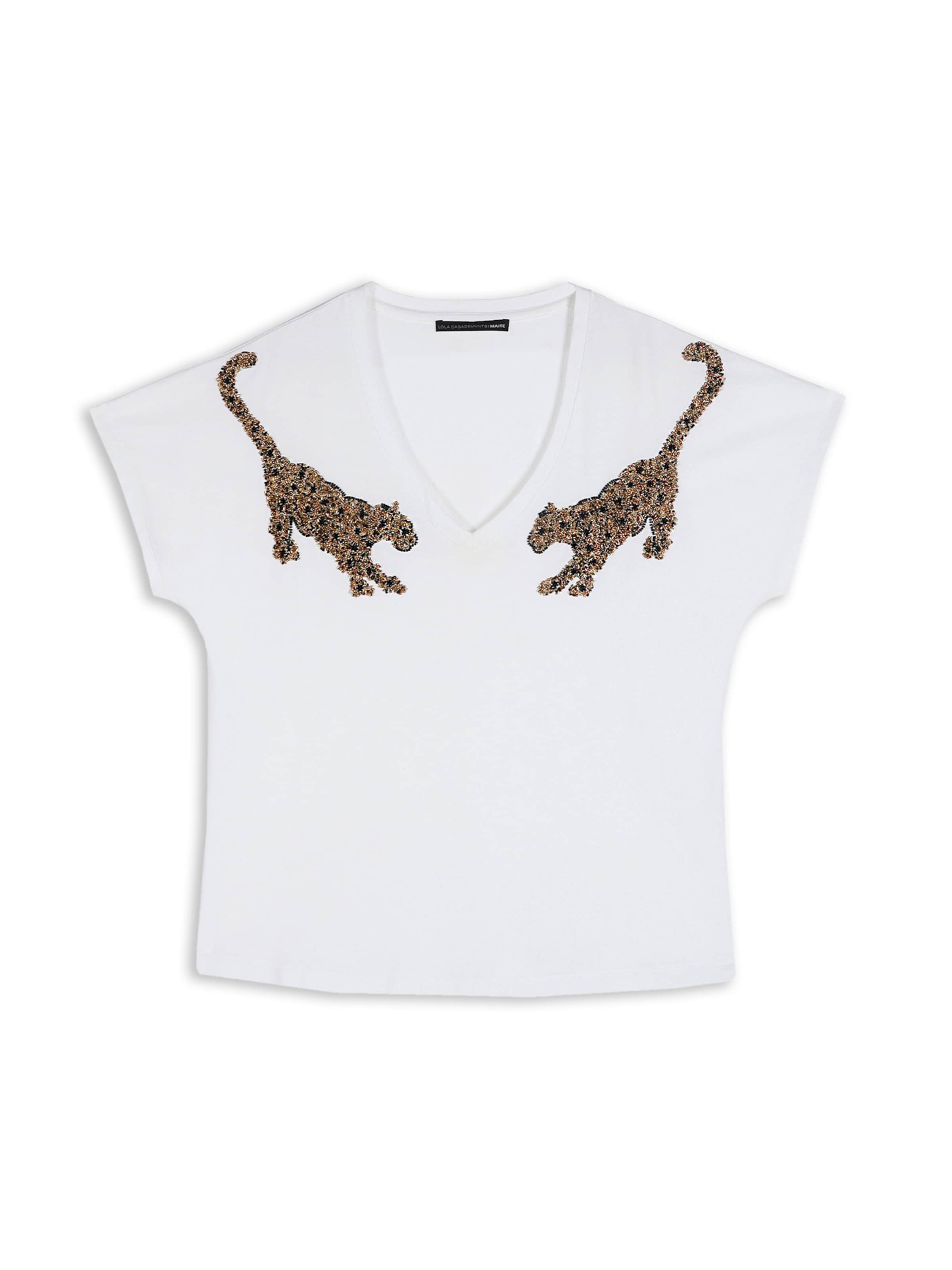 Lola Casademunt Μπλουζάκι σε λευκό: μπροστά