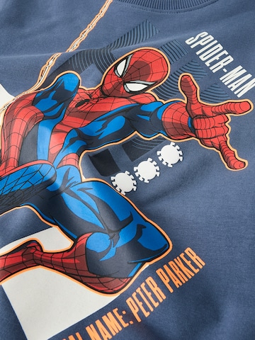 NAME IT Sweatshirt 'NMMALBIE SPIDER' in Blue