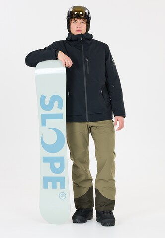 SLOPE Regular Sports trousers 'Zuki' in Green