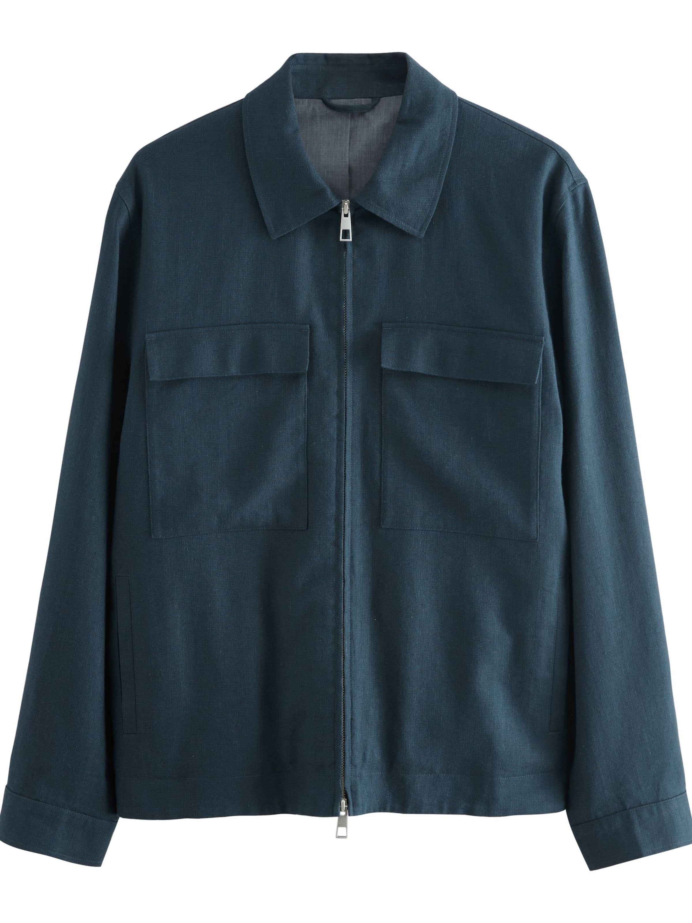 Next Veste mi-saison en bleu marine, Vue avec produit