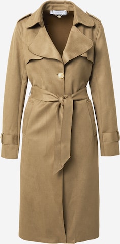 RINO & PELLE Between-Seasons Coat in Green: front