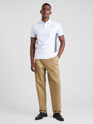 Hackett London Poloshirt in Weiß