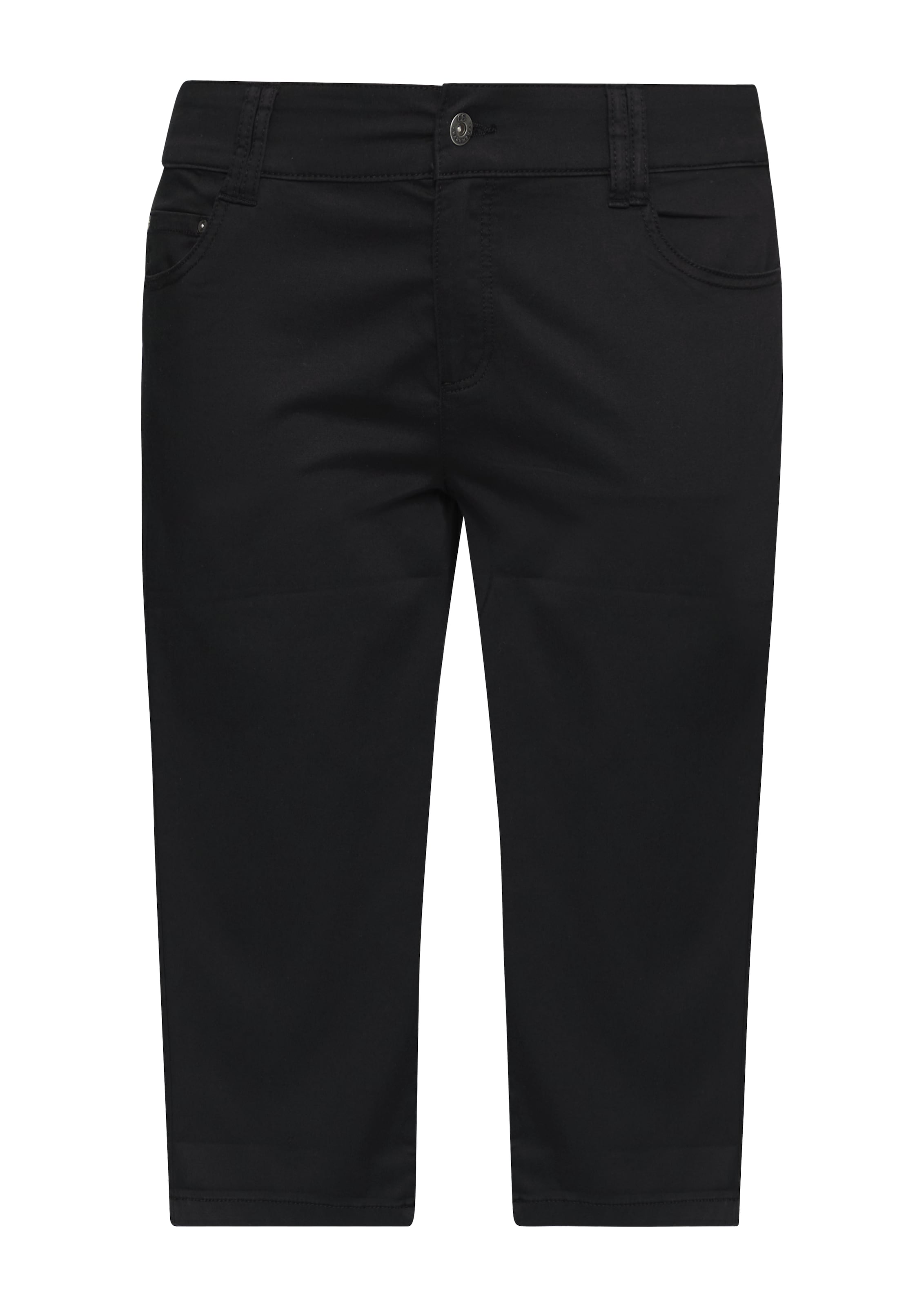 QS Broek in Zwart: voorkant