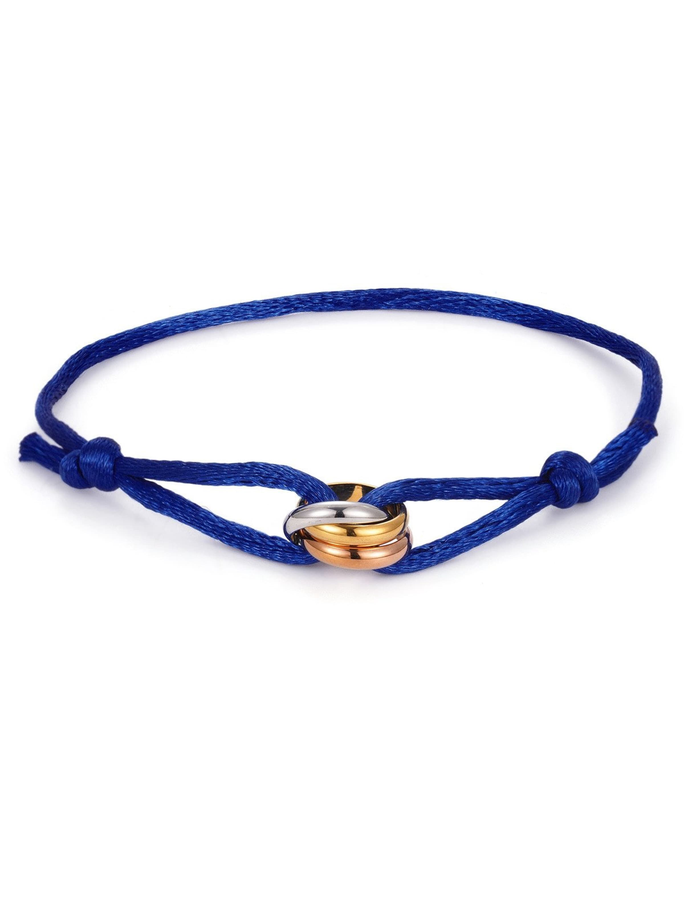 Kim Johanson Bracelet 'Tricolor' in Blue: front