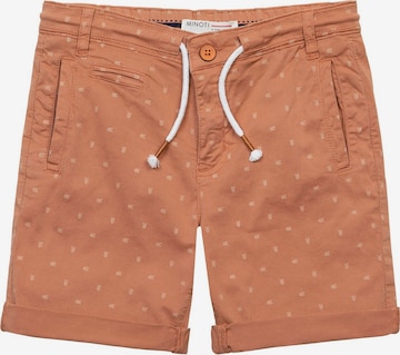Regular Pantalon MINOTI en orange : devant