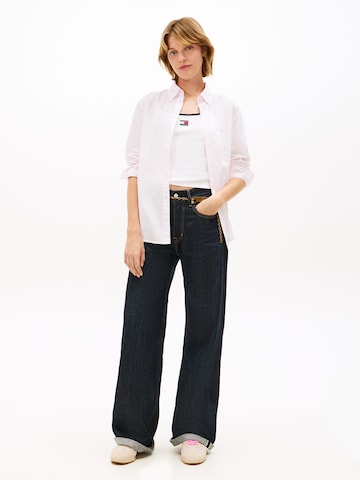 Tommy Jeans Bluzka w kolorze różowy