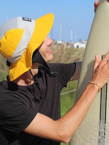 Chapeaux de sports Surf Monkey en jaune