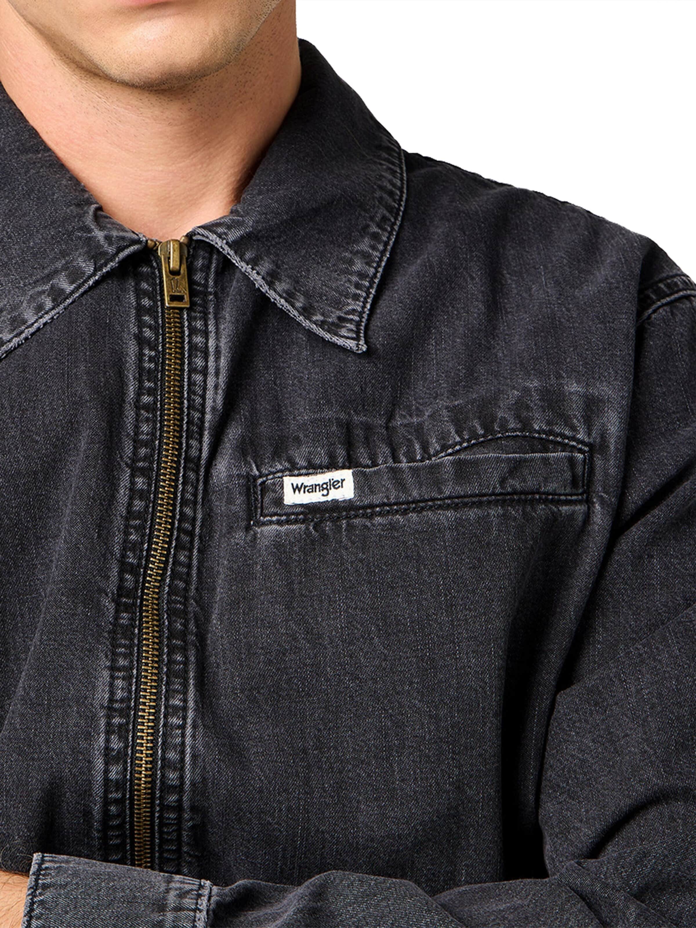 WRANGLER - Chaqueta de entretiempo 'RODEO UTILITY JACKET' en negro