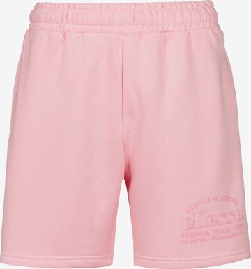 ELLESSE Regular Pants 'Lazzaroi' in Pink: front