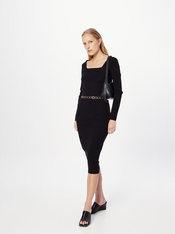 Rochie tricotat 'BETTYS' de la minimum pe negru