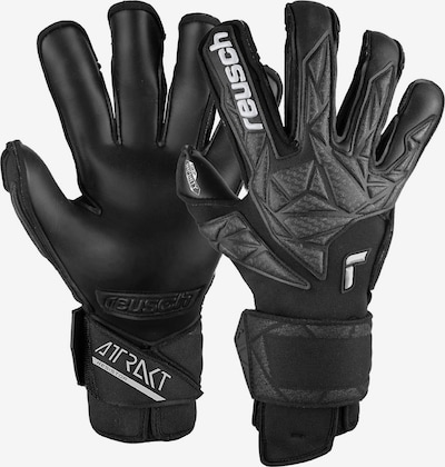 REUSCH Sporthandschoenen 'Attrakt Infinity Resistor' in de kleur Zwart / Wit, Productweergave