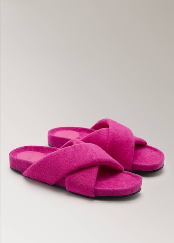 MANGO Slipper 'Wilma' in Pink