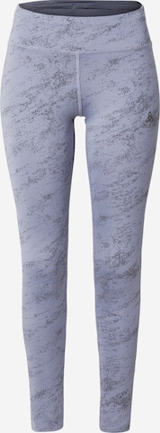 ODLO - Skinny Pantalón deportivo 'ZEROWEIGHT' en azul: frente