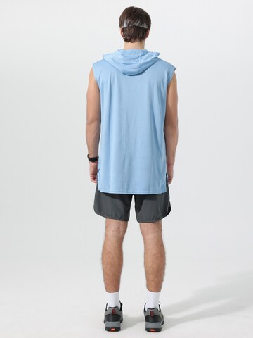 YOUTHUP Funktionsshirt 'Sommerfrei'‌‌‌‌‌ in Blau