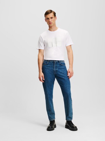 Tapered Jeans di Karl Lagerfeld in blu: frontale
