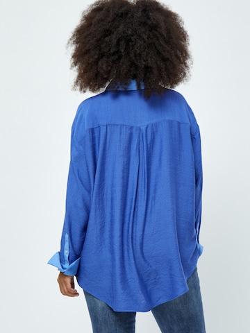 Chemisier 'Lene' Peppercorn en bleu