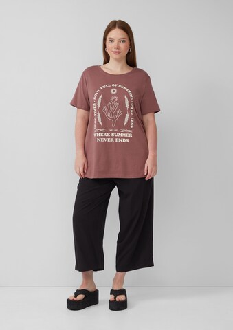 T-shirt QS en rose