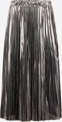 ONLY Carmakoma Spódnica 'HAILEY' w kolorze srebrny: przód