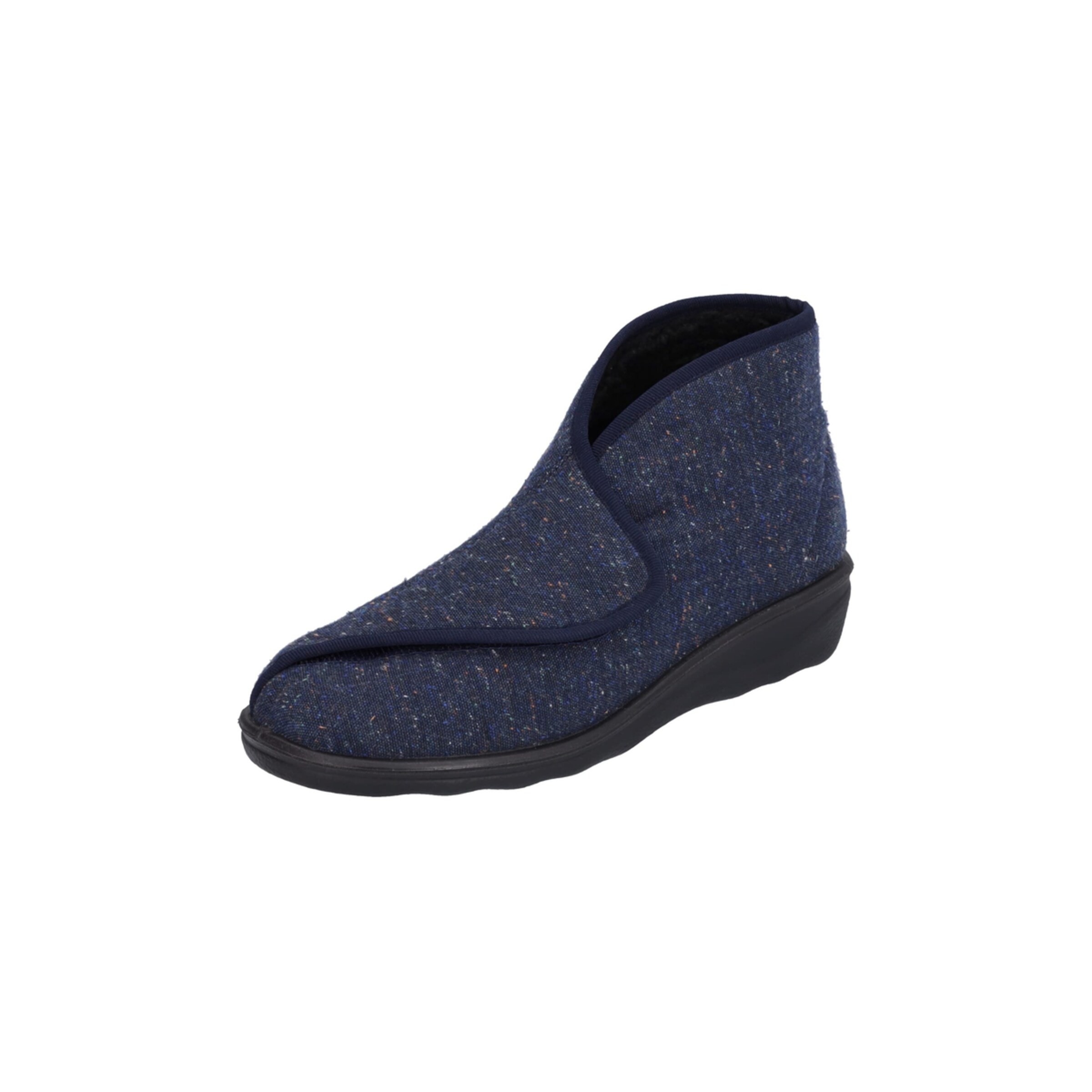 Westland Huisschoen in Blauw: voorkant