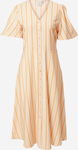 ICHI Košilové šaty 'ELDANNA' – oranžová: přední strana