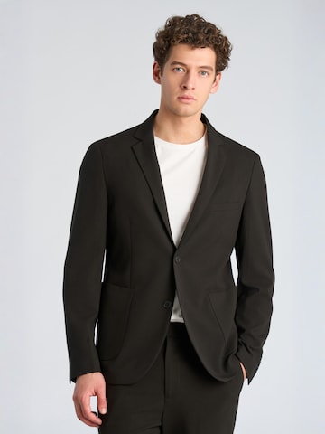 Coupe regular Veste de costume Lindbergh en noir