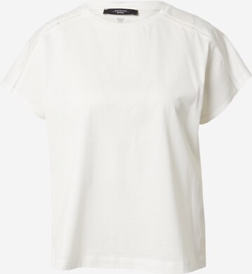 Weekend Max Mara T-shirt 'OSSIDO' i vit: framsida